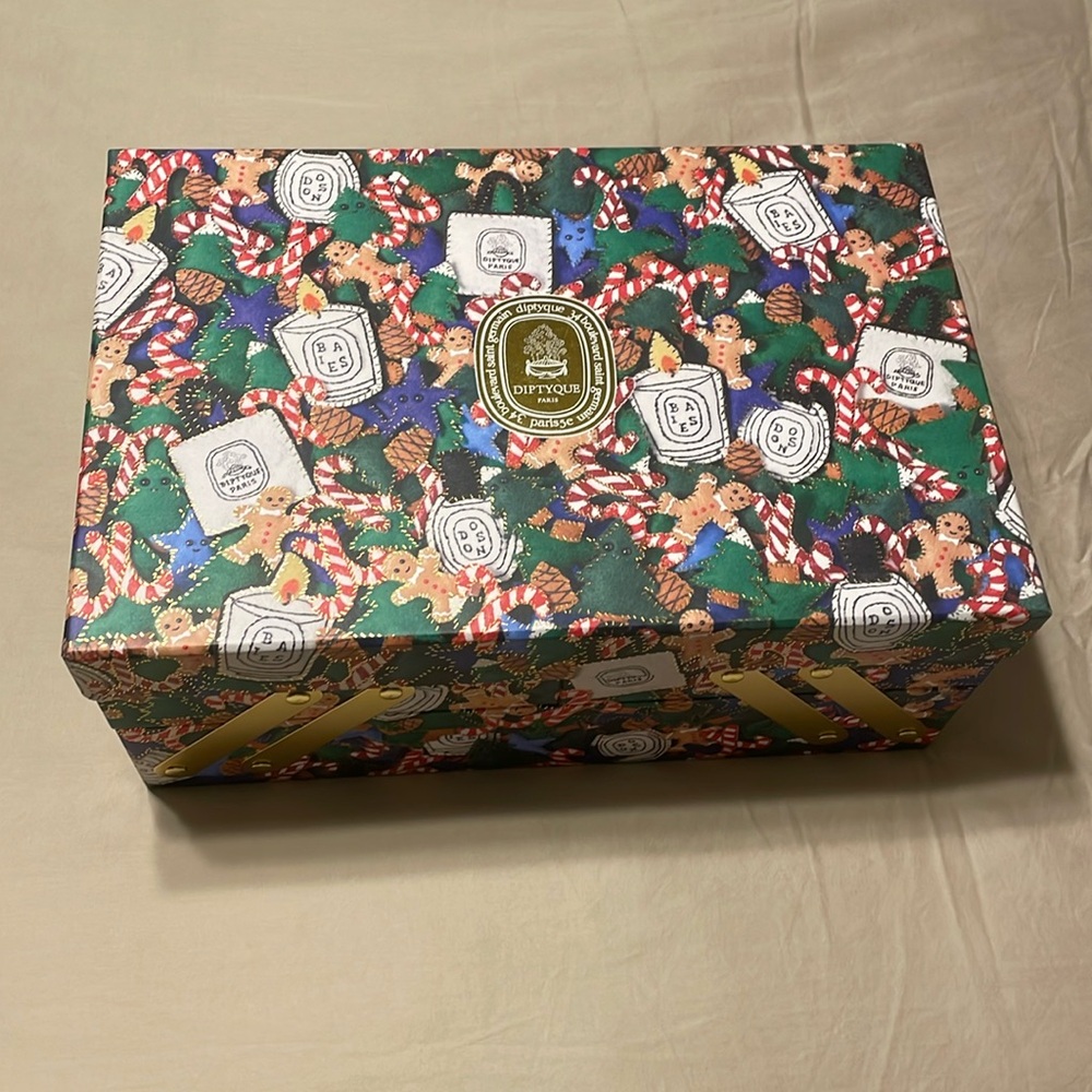 2024 Diptyque Christmas advent calendar box. Empty, this is for the box only